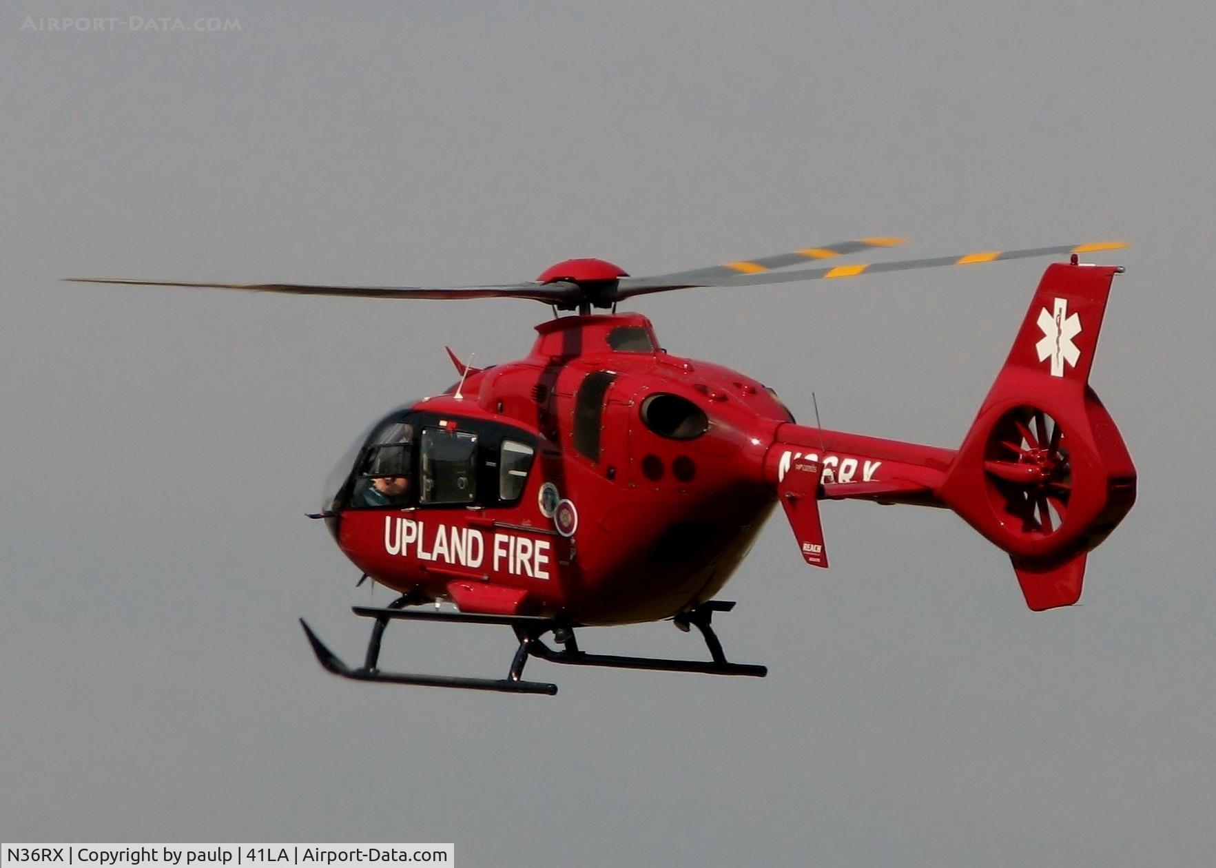 N36RX, Eurocopter EC-135P-2+ C/N 0859, At Metro Aviation / Downtown Shreveport.