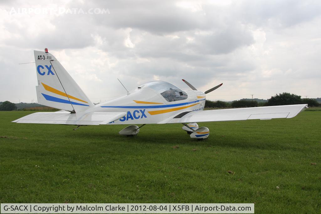 G-SACX, 2007 Aero AT-3 R100 C/N AT3-028, Aero AT-3 R100, Fishburn Airfield UK, August 2012.