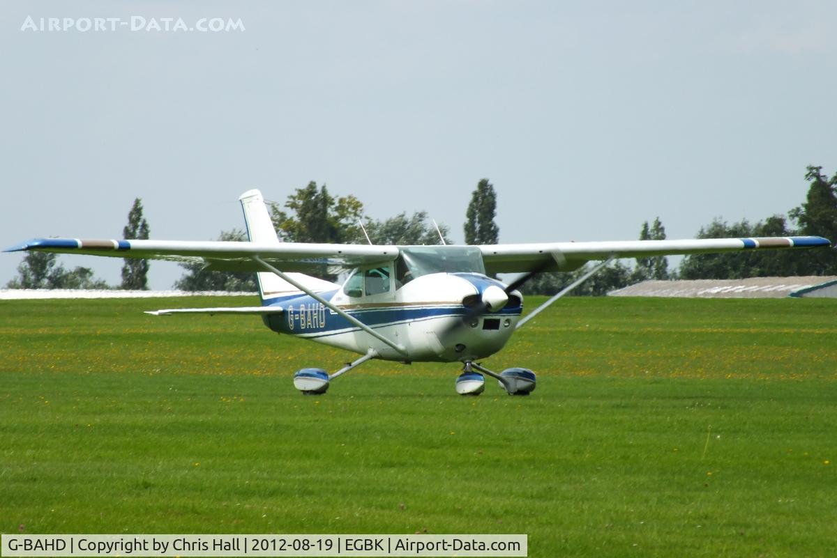 G-BAHD, 1972 Cessna 182P Skylane Skylane C/N 18261501, at the 2012 Sywell Airshow