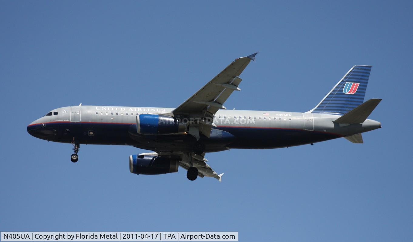 N405UA, 1993 Airbus A320-232 C/N 452, United A320