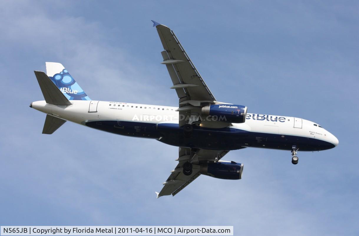 N565JB, 2003 Airbus A320-232 C/N 2031, Jet Blue A320
