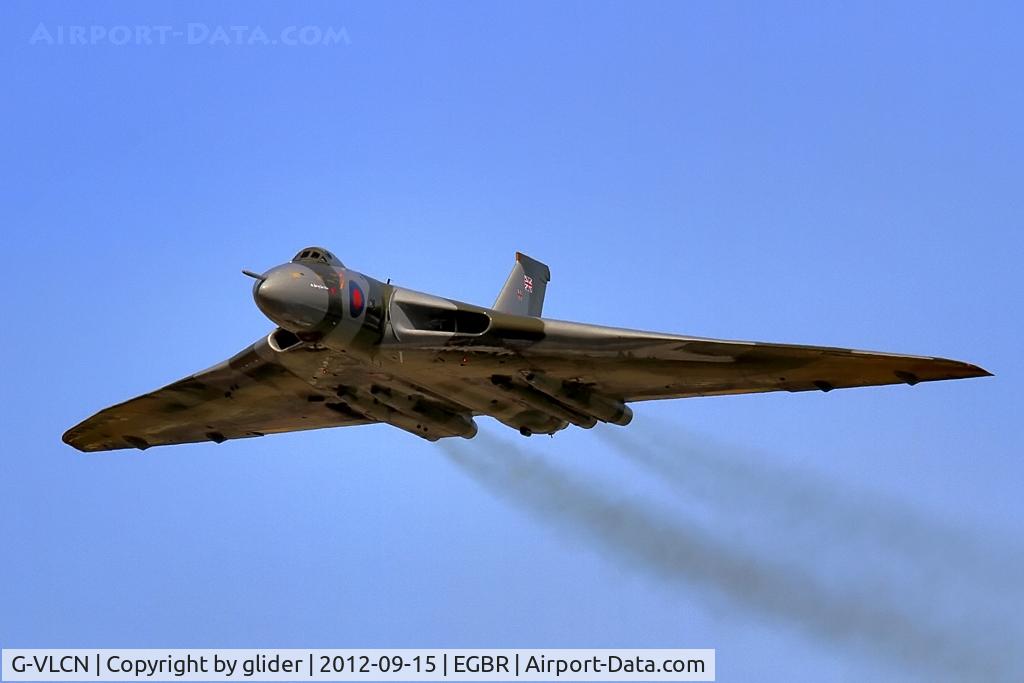 G-VLCN, 1960 Avro Vulcan B.2 C/N Set 12, Welcome visitor popping in en-route RAF Leuchars Airshow