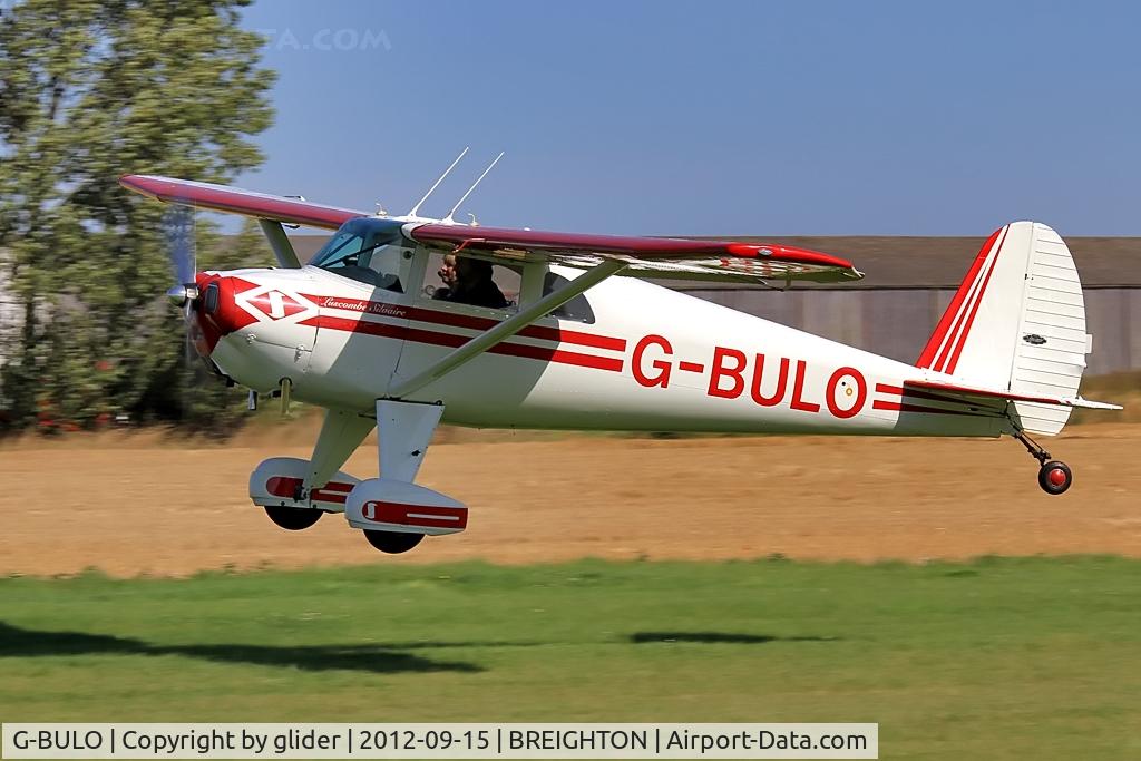 G-BULO, 1946 Luscombe 8F Silvaire C/N 4216, Welcome visitor