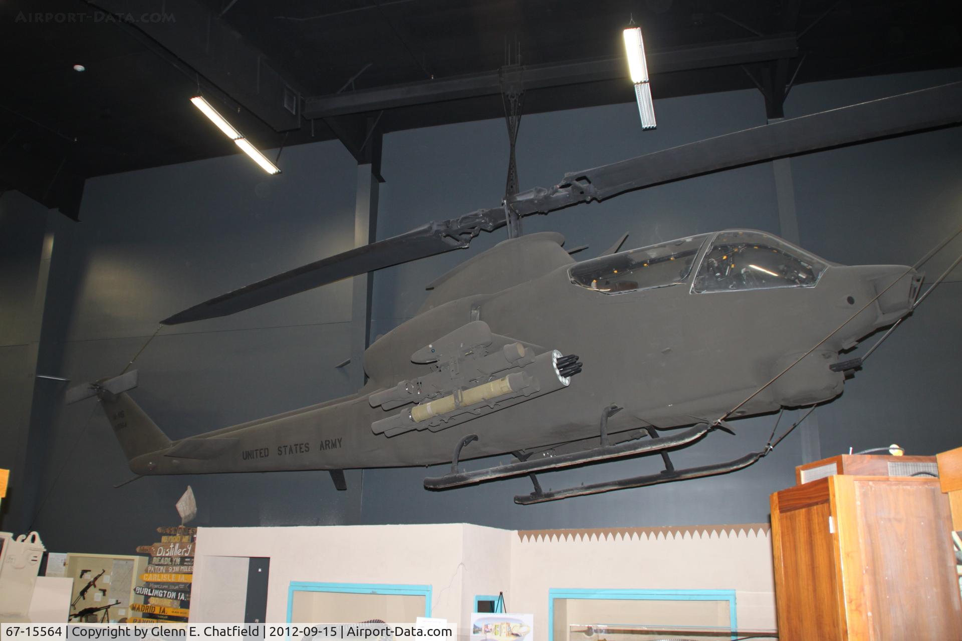 67-15564, 1967 Bell AH-1S Cobra C/N 20228, At the Iowa Gold Star Military Museum