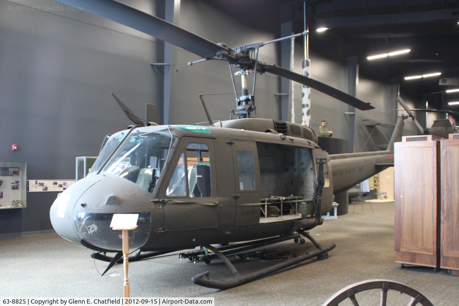 63-8825, 1963 Bell UH-1H Iroquois C/N 4117, At the Iowa Gold Star Military Museum