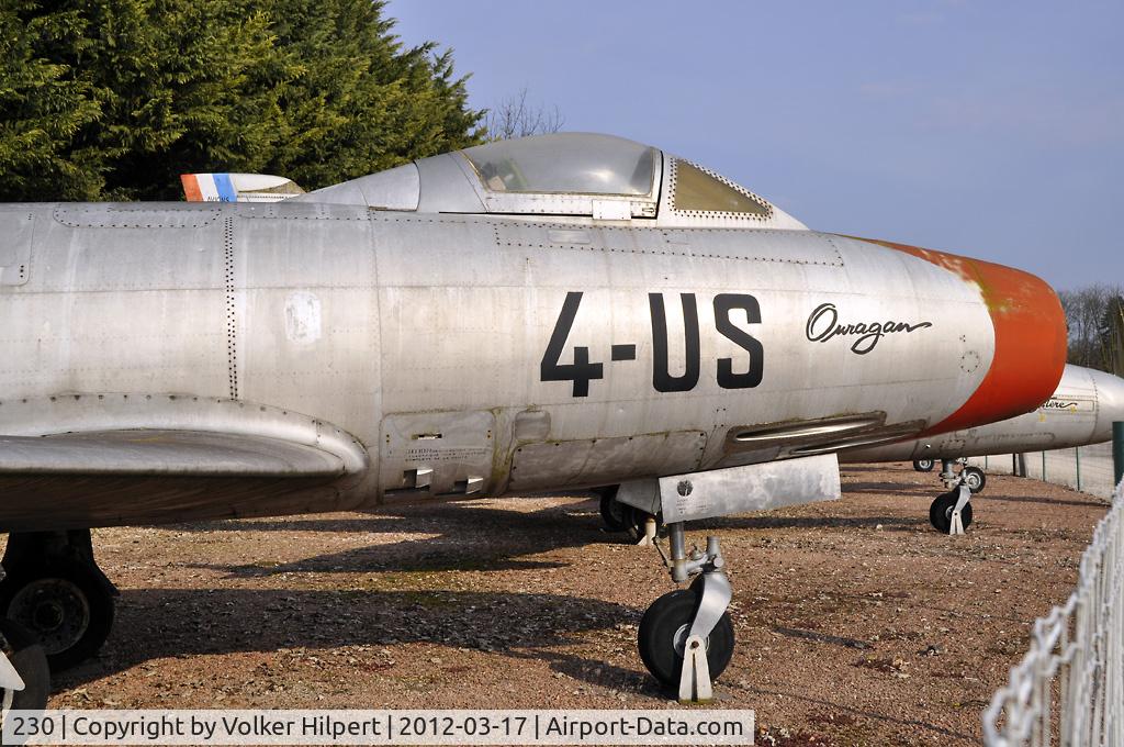 230, Dassault MD-450 Ouragan C/N 230, at savigny-les-Beaune