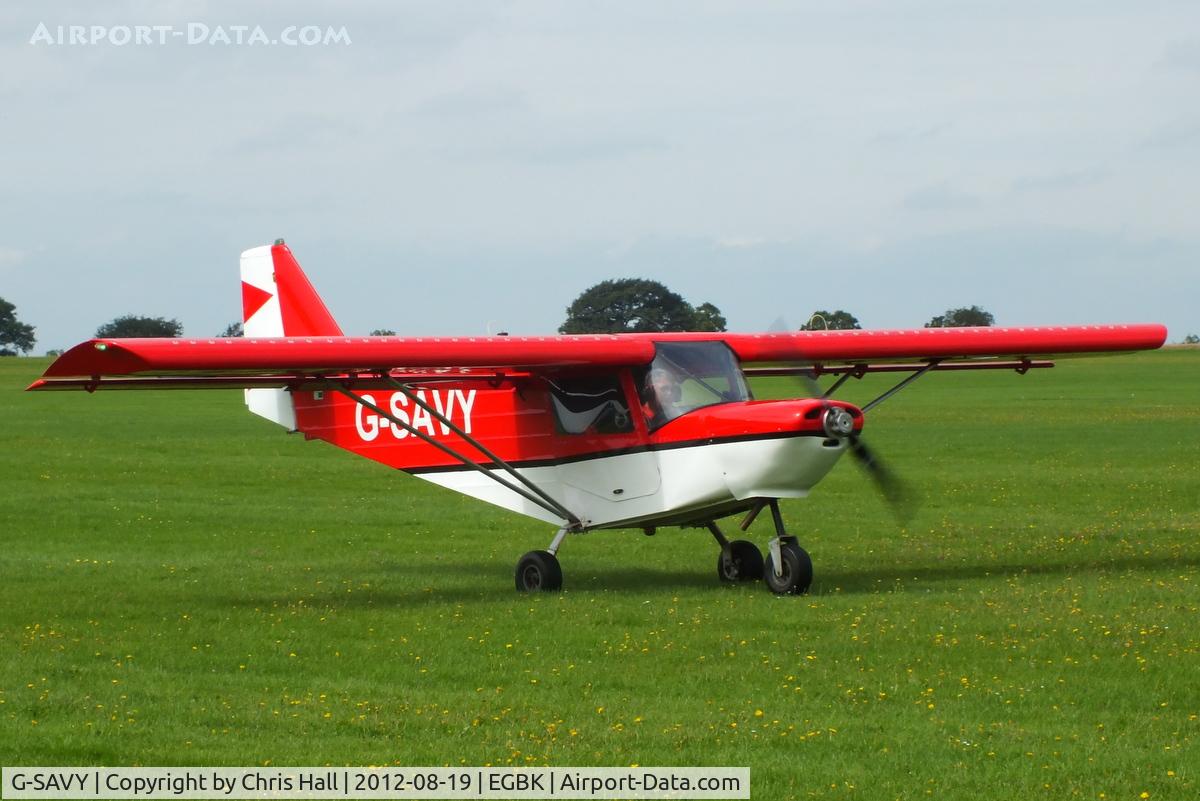 G-SAVY, 2009 ICP MXP-740 Savannah VG Jabiru(1) C/N BMAA/HB/499, at the 2012 Sywell Airshow