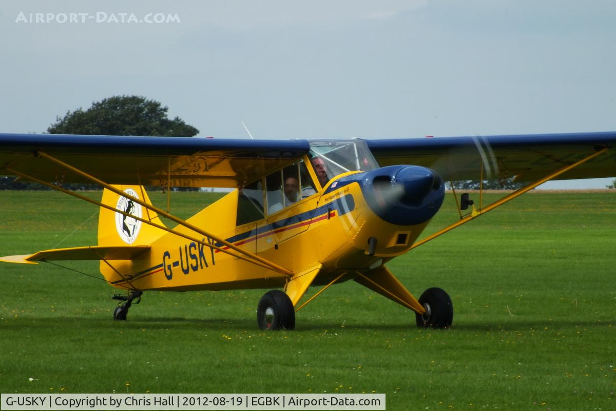 G-USKY, 2004 Aviat A-1B Husky C/N 2261, at the 2012 Sywell Airshow
