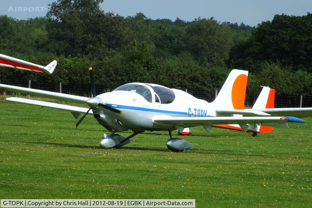 G-TOPK, 2004 Europa XS Tri-Gear C/N PFA 247-14193, at the 2012 Sywell Airshow