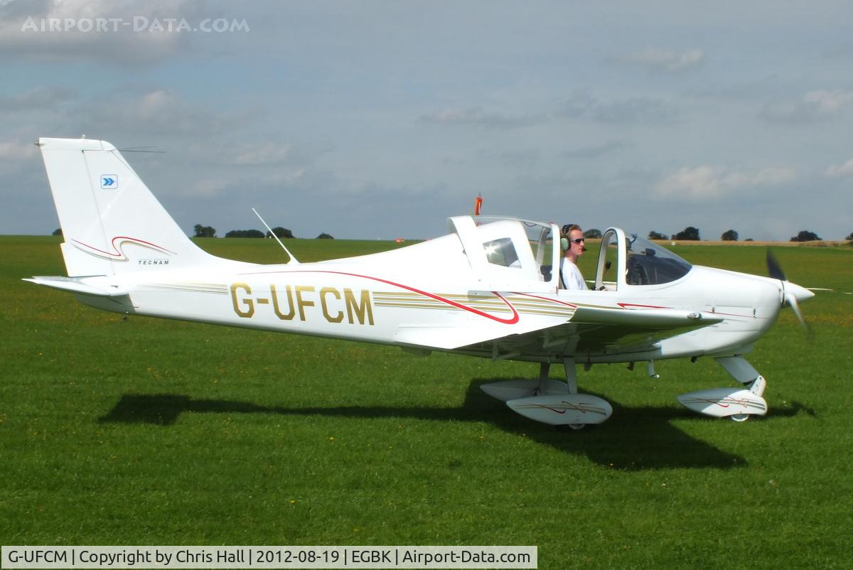 G-UFCM, 2011 Tecnam P-2002JF Sierra C/N 192, at the 2012 Sywell Airshow