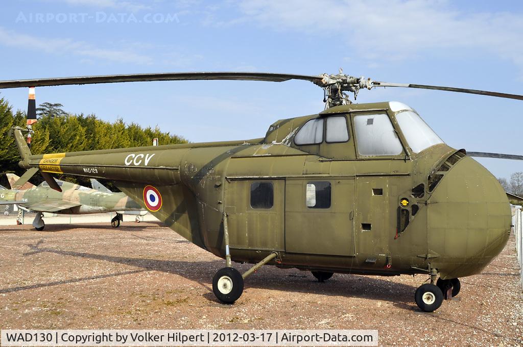 WAD130, Westland S.55 Whirlwind Srs 2 C/N WA138, at Savigny-les-Beaune