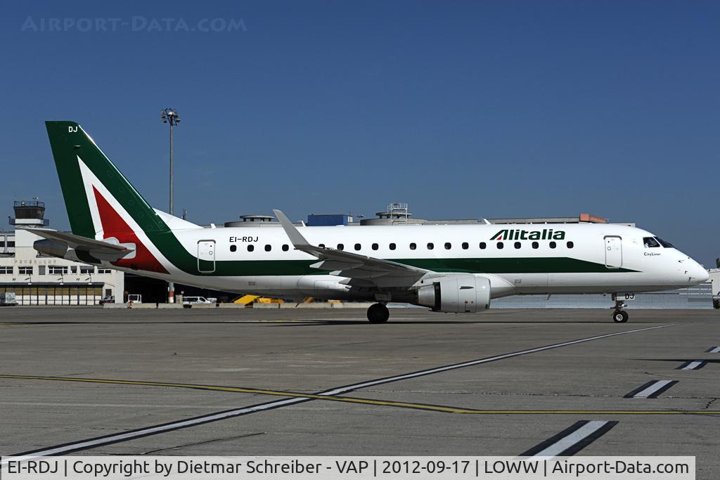 EI-RDJ, 2012 Embraer 175LR (ERJ-170-200LR) C/N 17000342, Alitalia Embraer 175