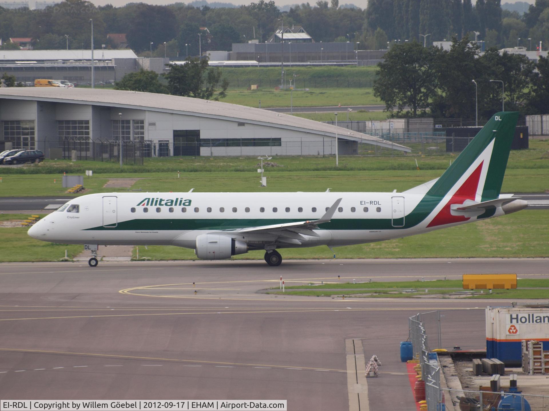 EI-RDL, 2012 Embraer 175STD (ERJ-170-200STD) C/N 17000345, Taxi to runway 24 of Schiphol Airport