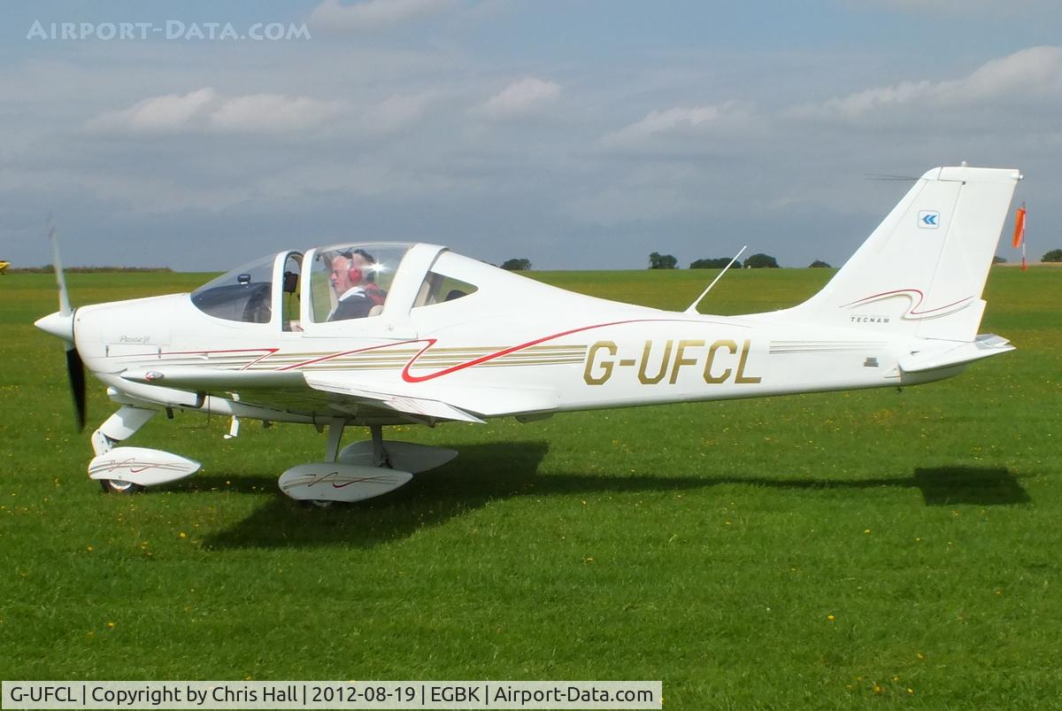 G-UFCL, 2011 Tecnam P-2002JF Sierra C/N 191, at the 2012 Sywell Airshow