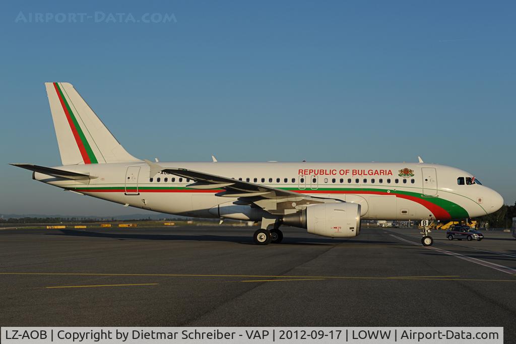 LZ-AOB, 2007 Airbus A319-111 C/N 3188, Bulgaria Government Airbus 319