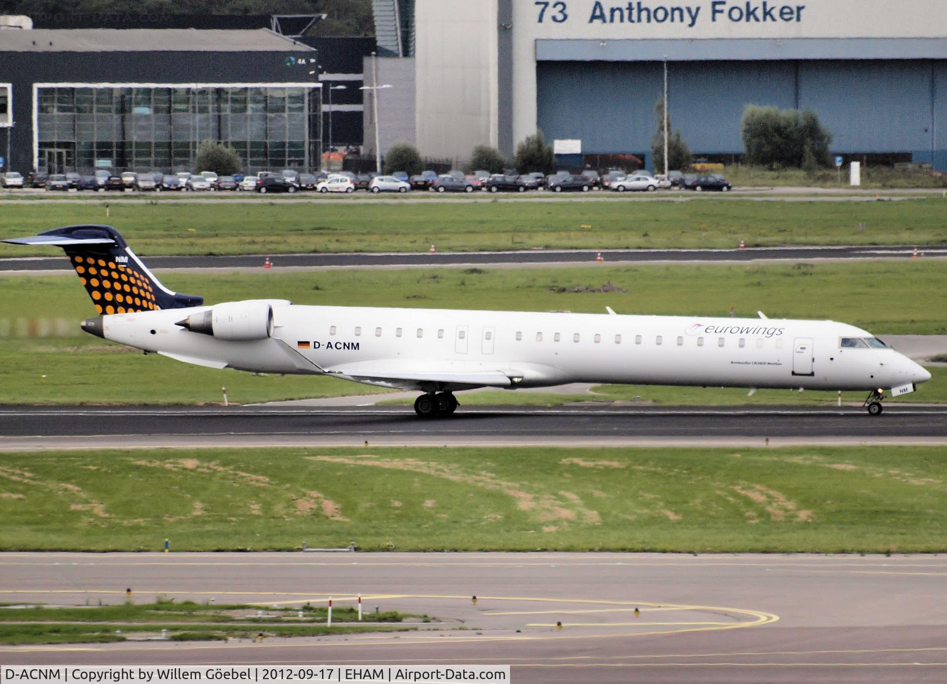 D-ACNM, 2010 Bombardier CRJ-900LR (CL-600-2D24) C/N 15253, Taxi to runway 24 of Schiphol Airport