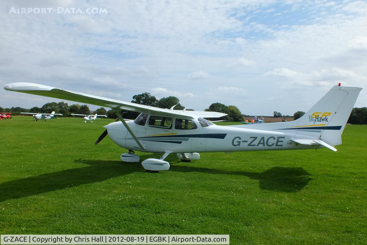 G-ZACE, 2001 Cessna 172S C/N 172S8808, at the 2012 Sywell Airshow