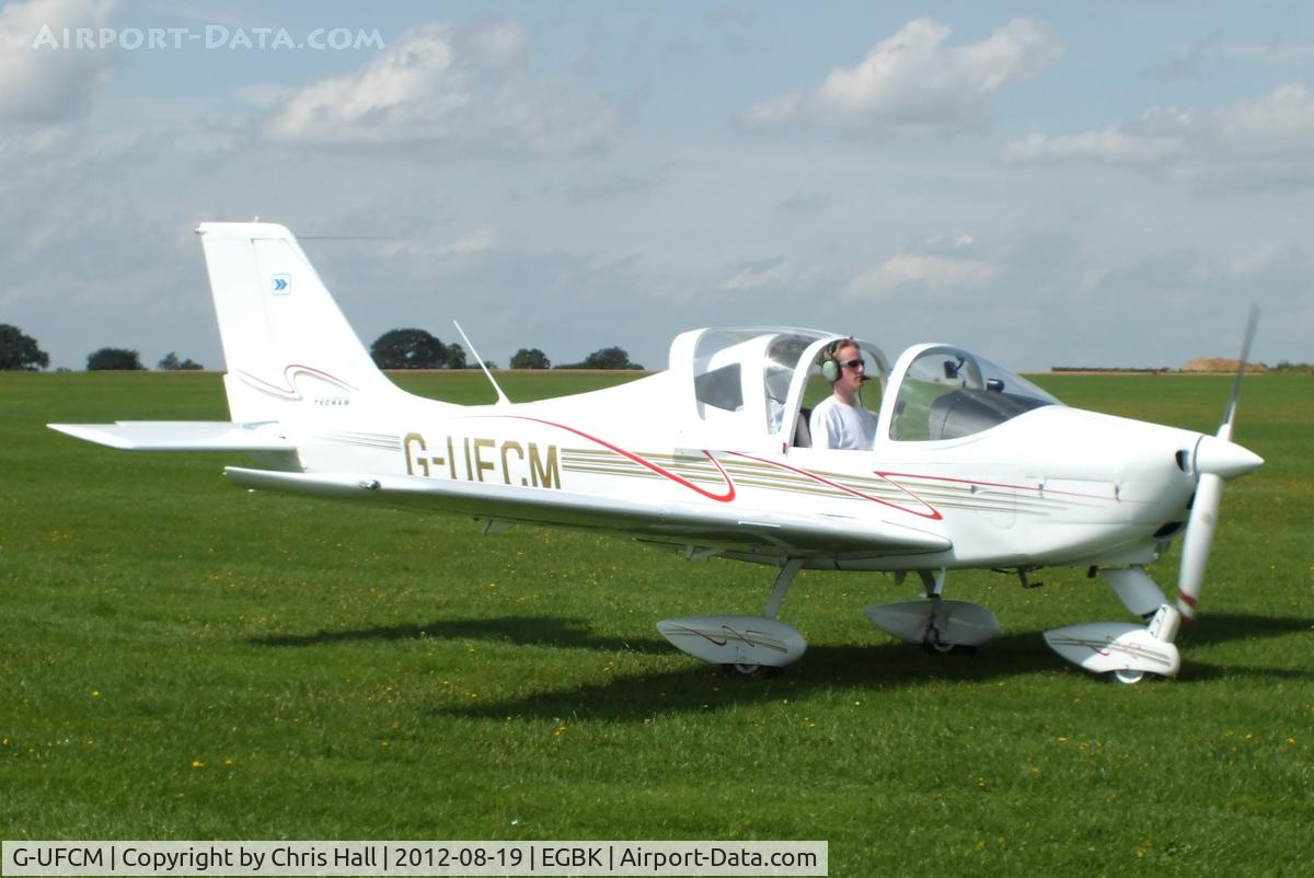 G-UFCM, 2011 Tecnam P-2002JF Sierra C/N 192, at the 2012 Sywell Airshow