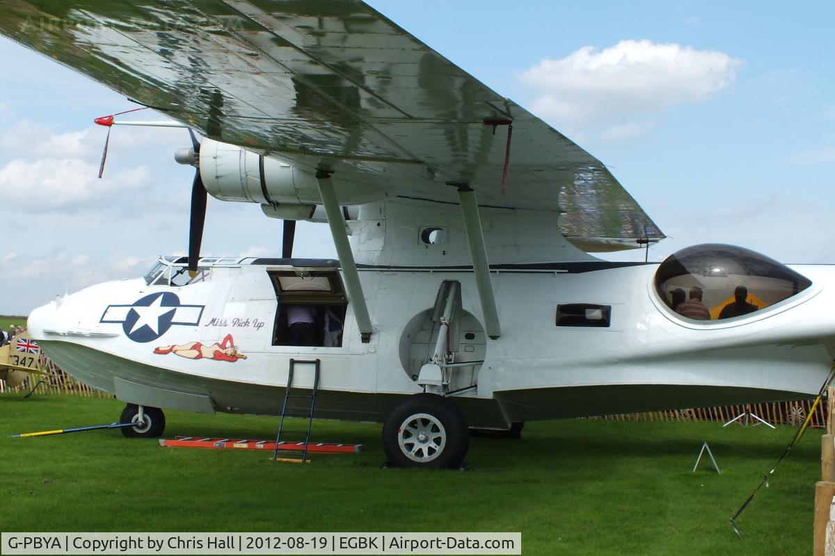 G-PBYA, 1944 Consolidated (Canadian Vickers) PBV-1A Canso A C/N CV-283, at the 2012 Sywell Airshow