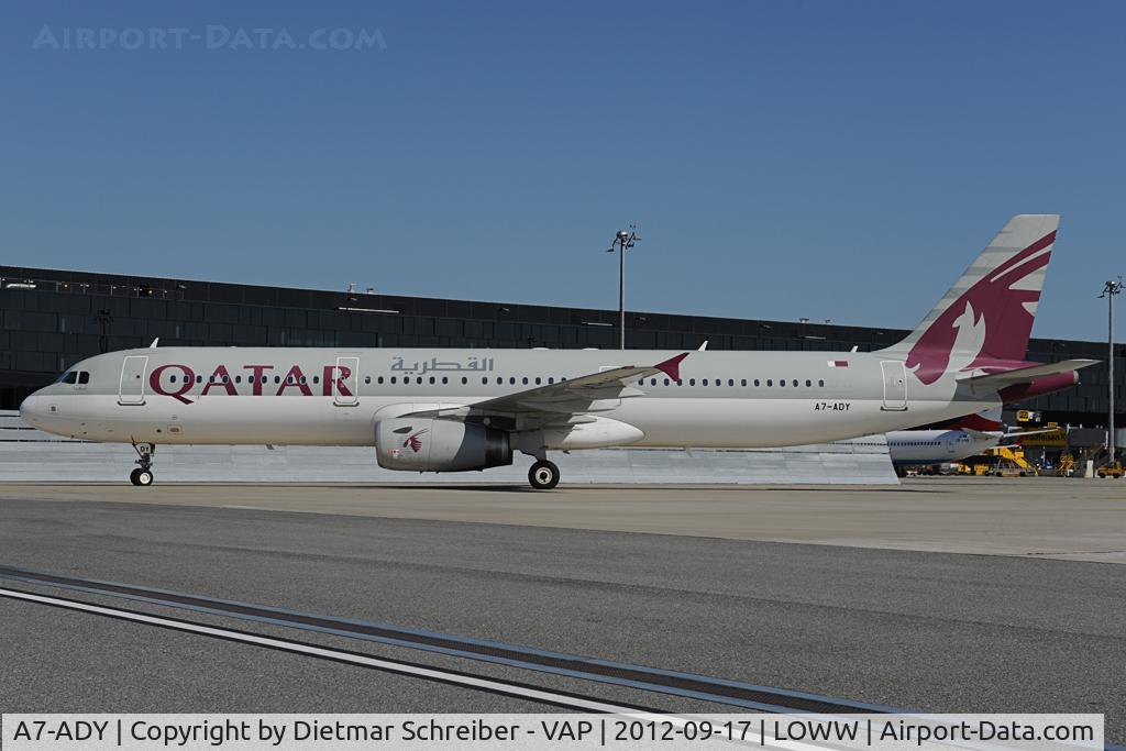 A7-ADY, 2008 Airbus A321-231 C/N 3636, Qatar Airways Airbus 321