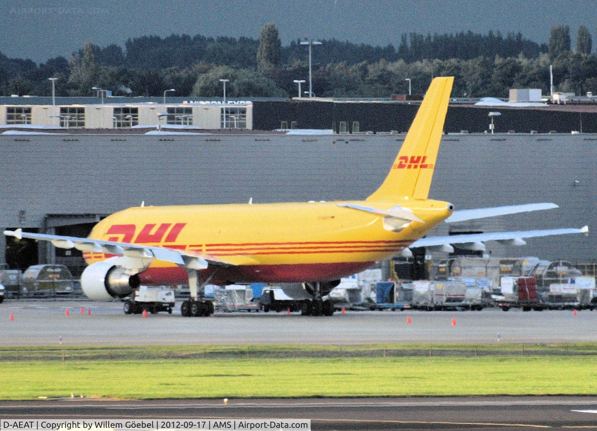 D-AEAT, 1994 Airbus A300B4-622R(F) C/N 740, Parking on the Cargo gate