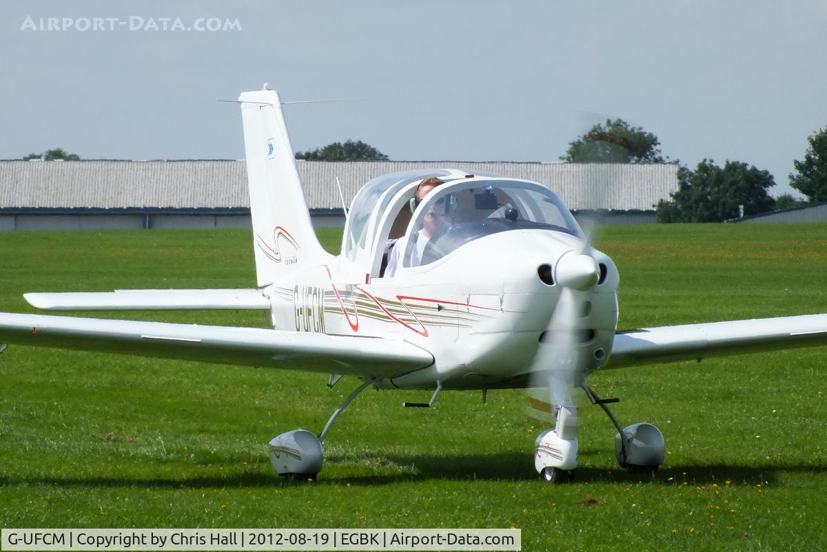 G-UFCM, 2011 Tecnam P-2002JF Sierra C/N 192, at the 2012 Sywell Airshow
