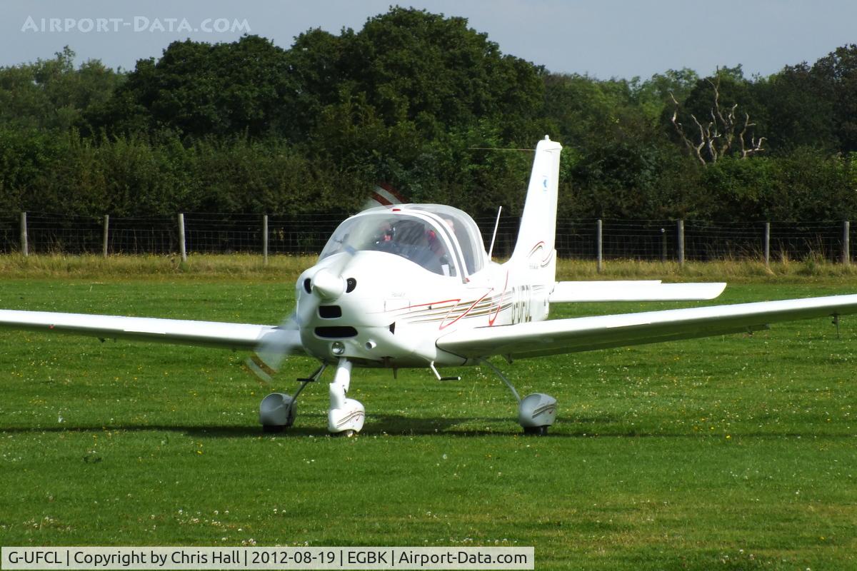 G-UFCL, 2011 Tecnam P-2002JF Sierra C/N 191, at the 2012 Sywell Airshow