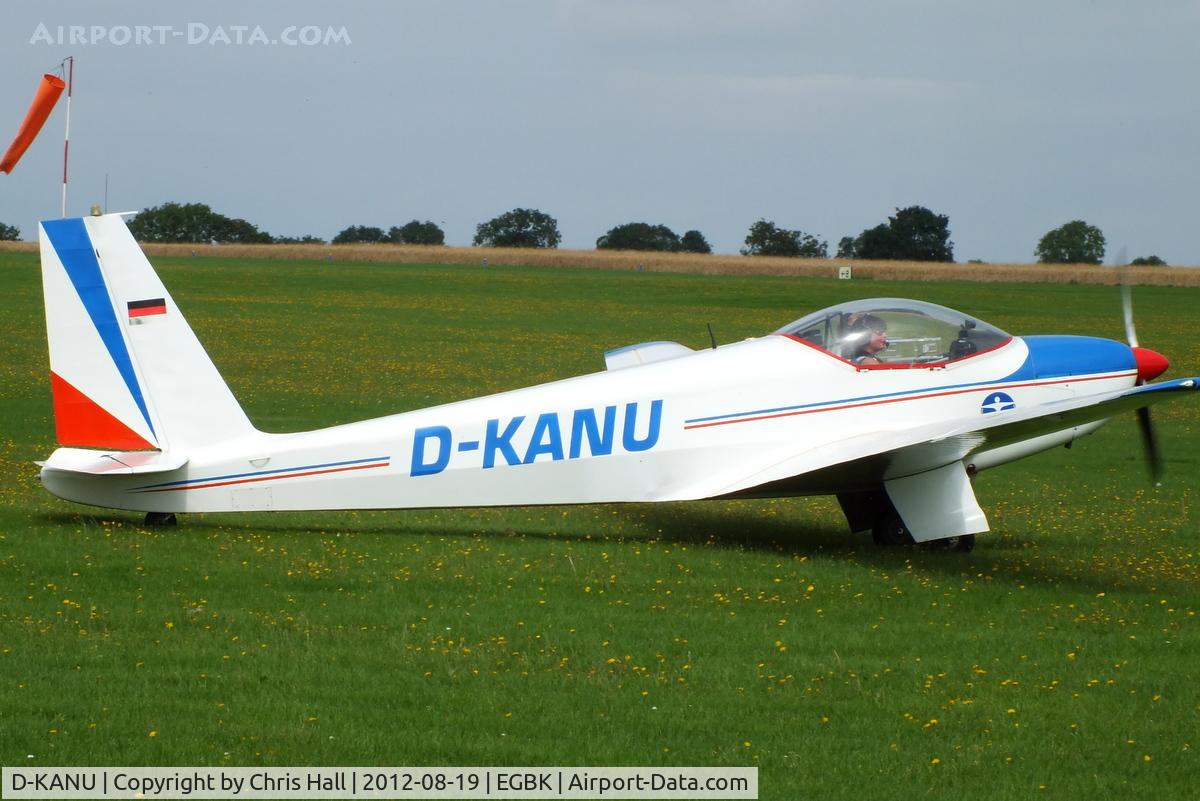D-KANU, Schleicher ASK-16 C/N 16023, at the 2012 Sywell Airshow