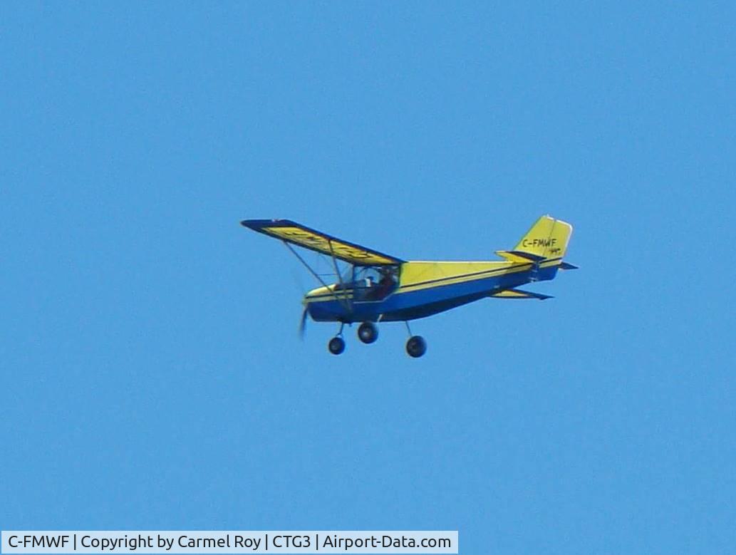 C-FMWF, 1992 Rans S-6 Coyote II C/N 0292268, cfmwf en vol a Pabok
