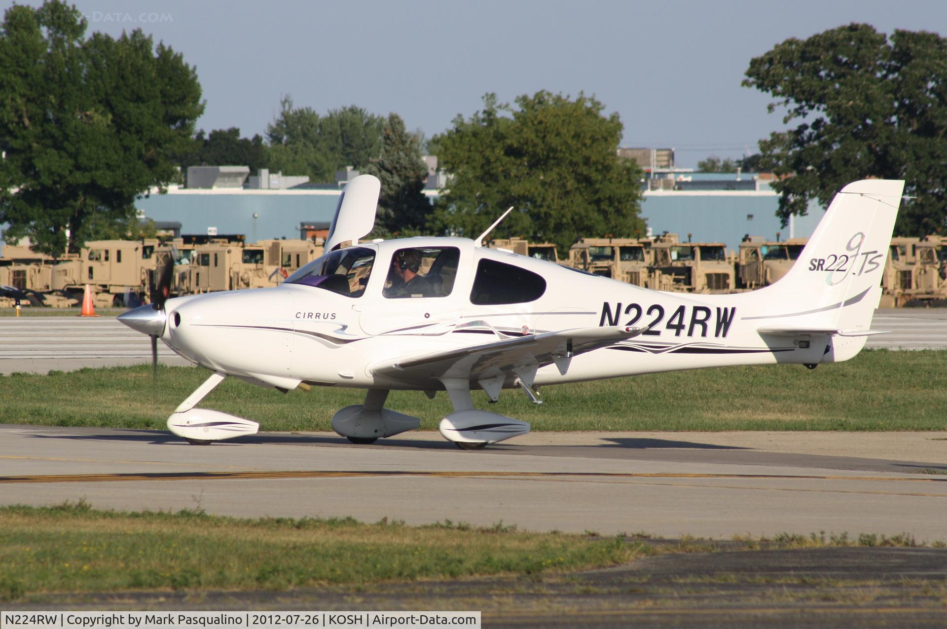 N224RW, 2005 Cirrus SR22 GTS C/N 1595, Cirrus SR22