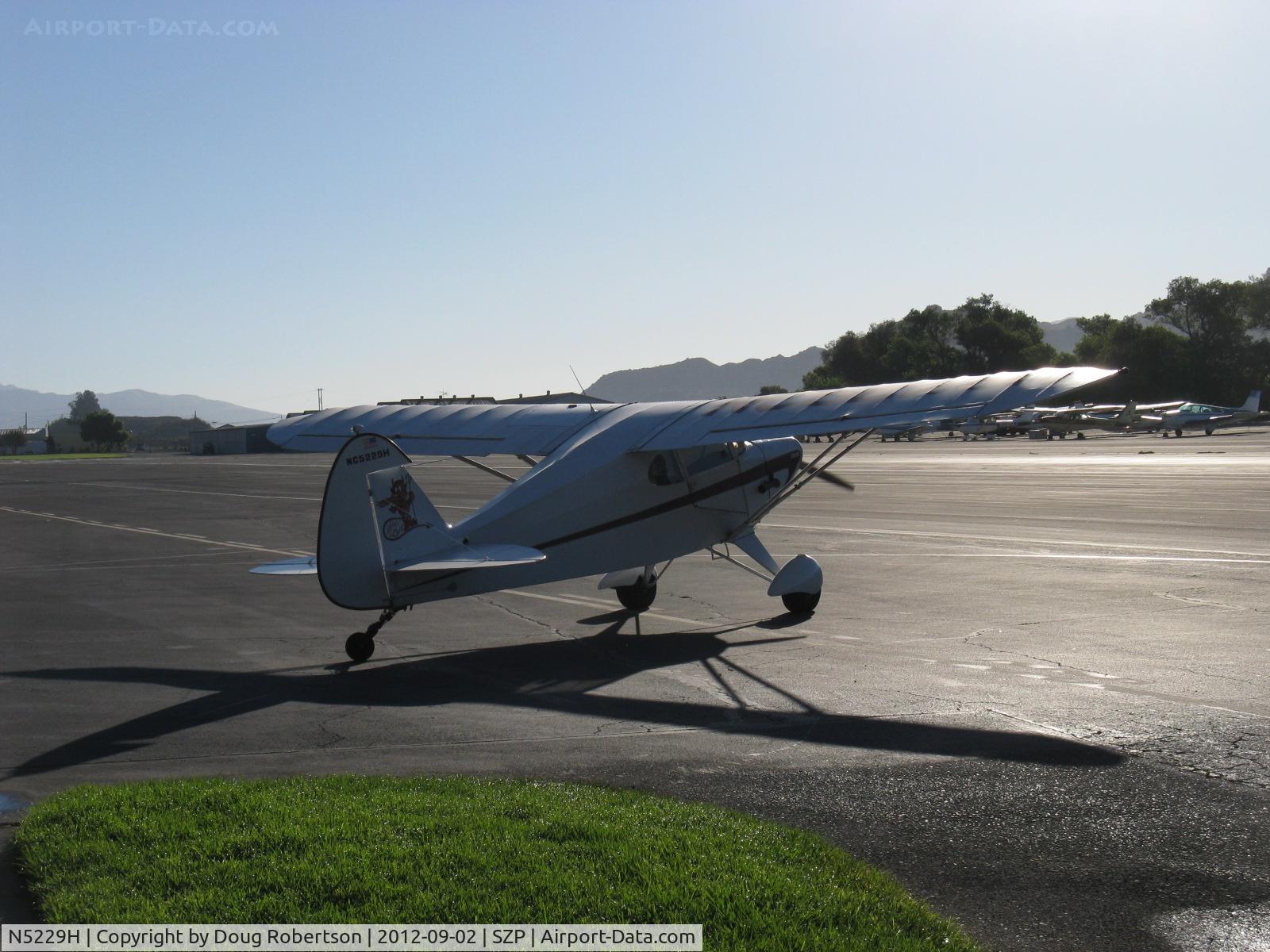 N5229H, 1949 Piper PA-16 Clipper C/N 16-33, 1949 Piper PA-16 CLIPPER 'LITTLE DEVIL', Lycoming O-290 135 Hp