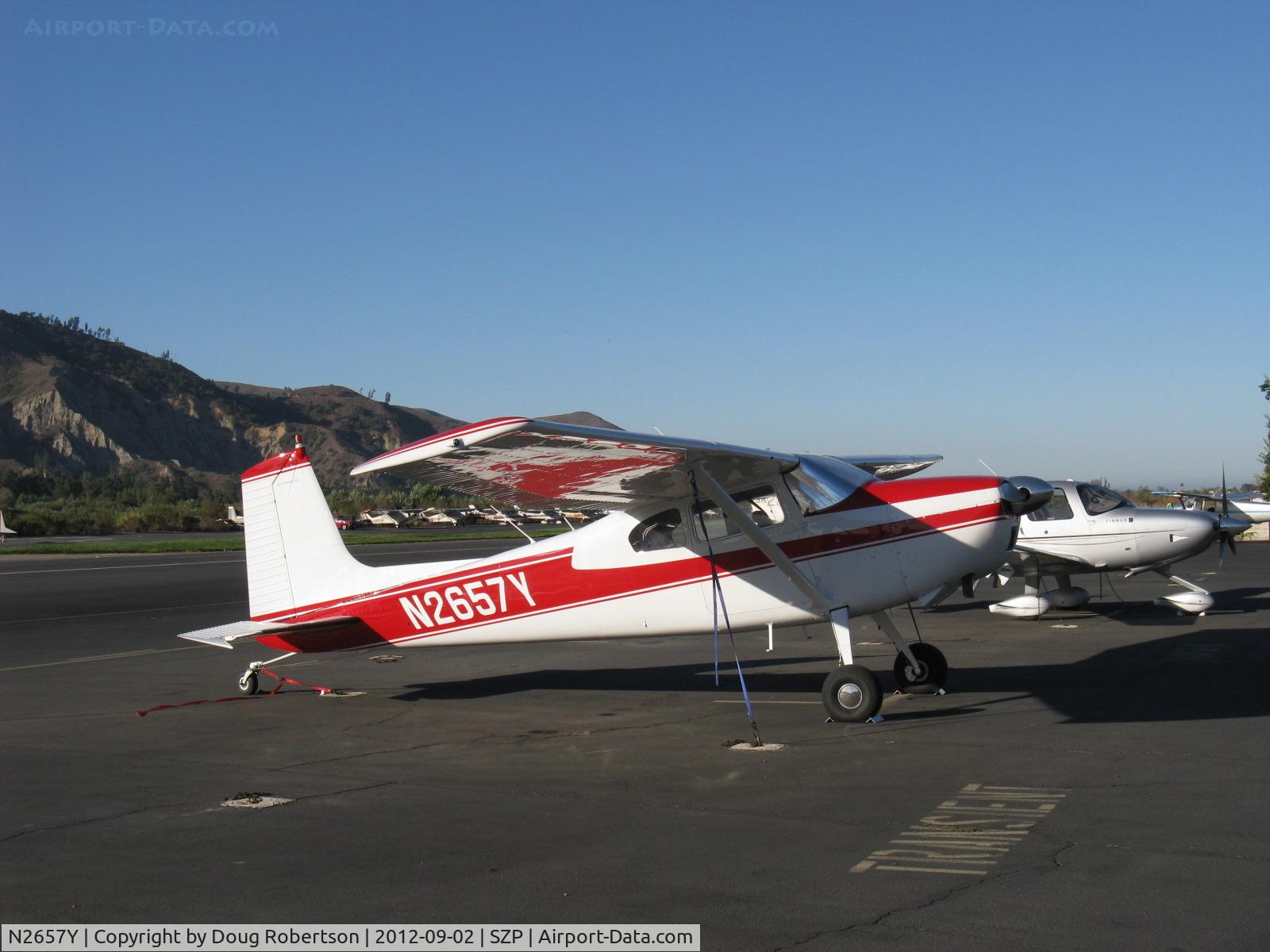 N2657Y, 1962 Cessna 180E C/N 18051157, 1962 Cessna 180E, Continental O-470 230 Hp