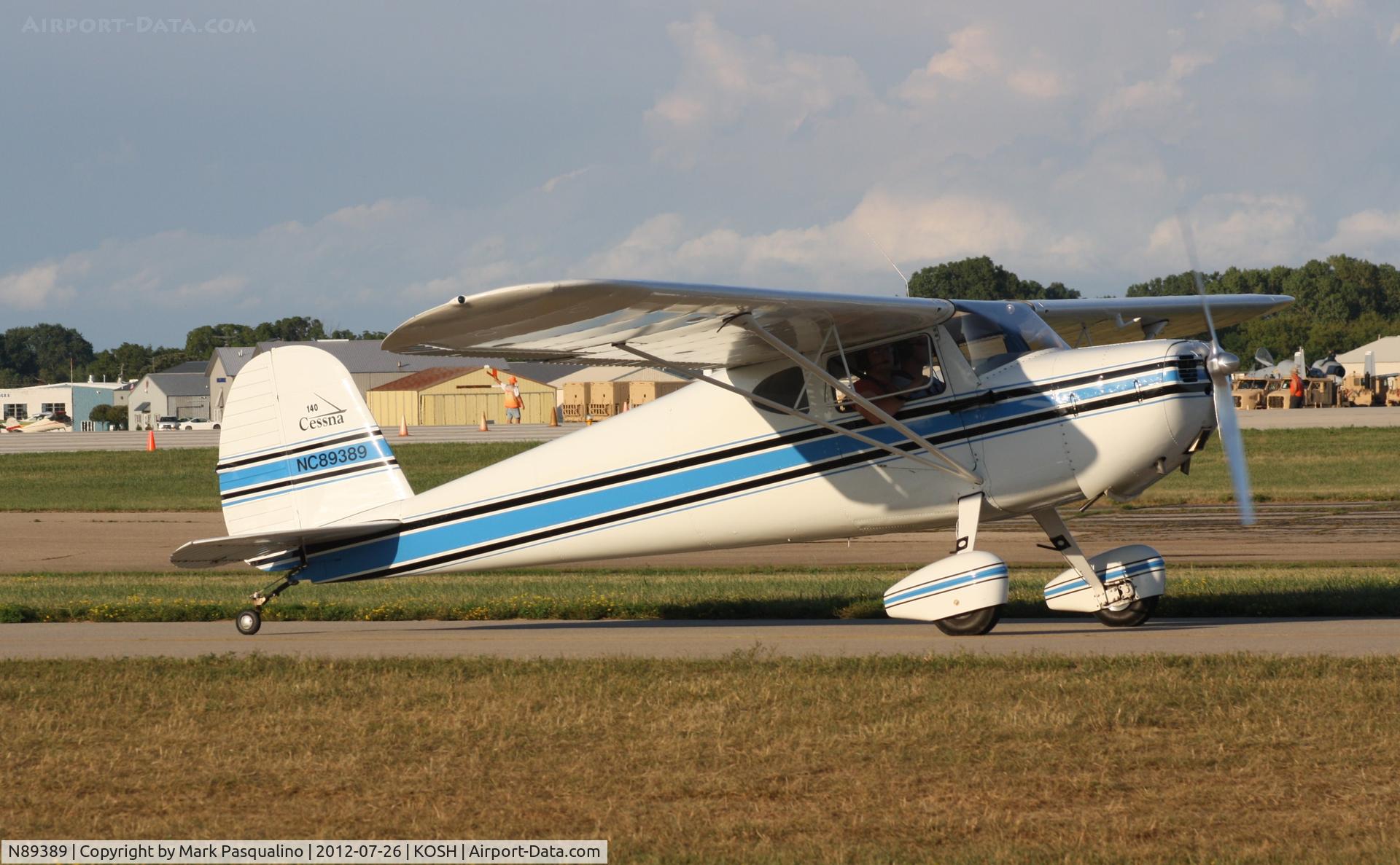 N89389, 1946 Cessna 140 C/N 8421, Cessna 140