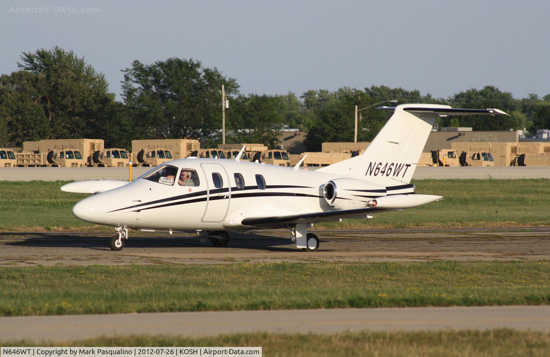 N646WT, 2008 Eclipse Aviation Corp EA500 C/N 000225, Eclispe EA500