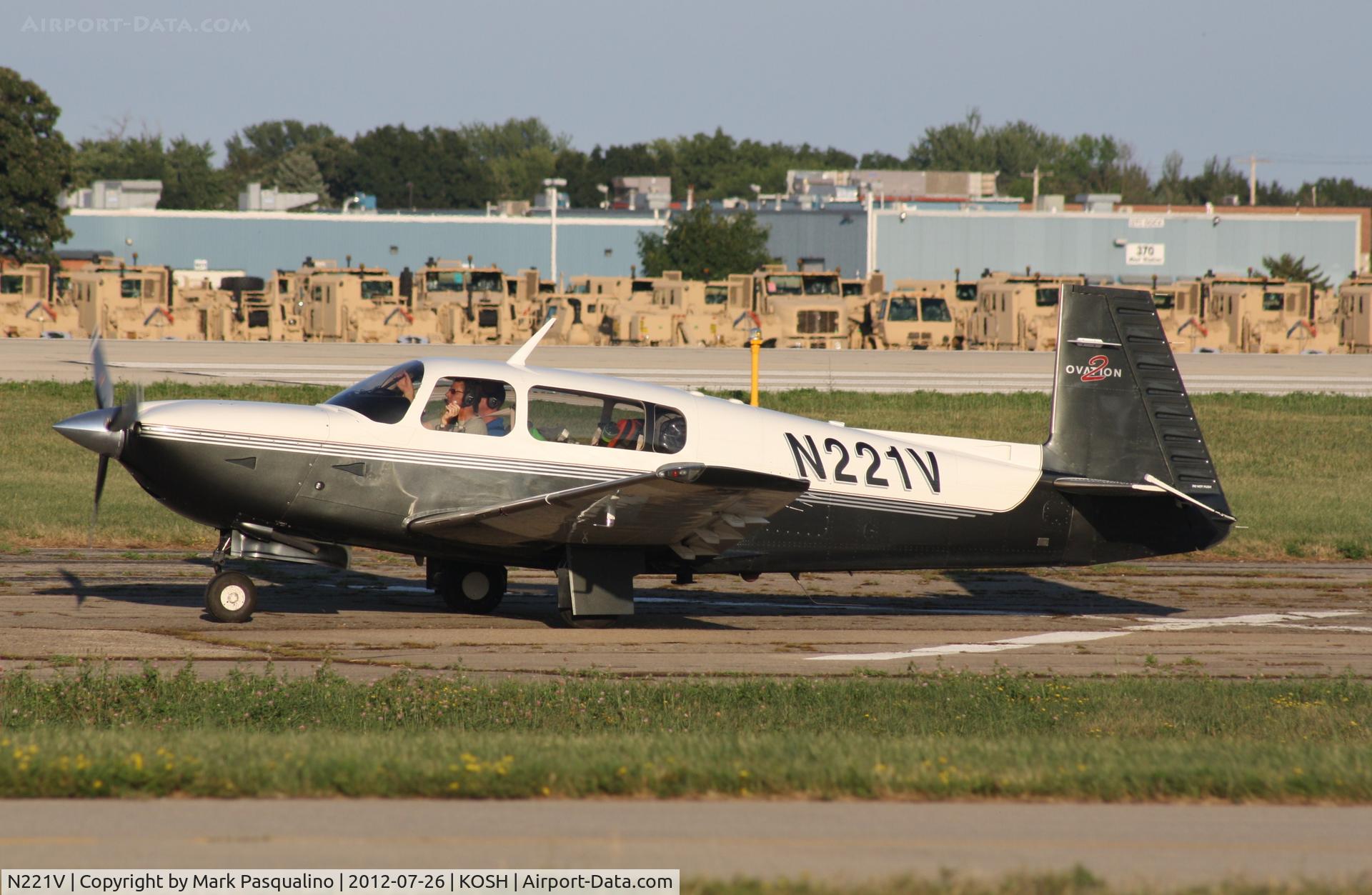 N221V, 2003 Mooney M20R Ovation C/N 29-0295, Mooney M20R