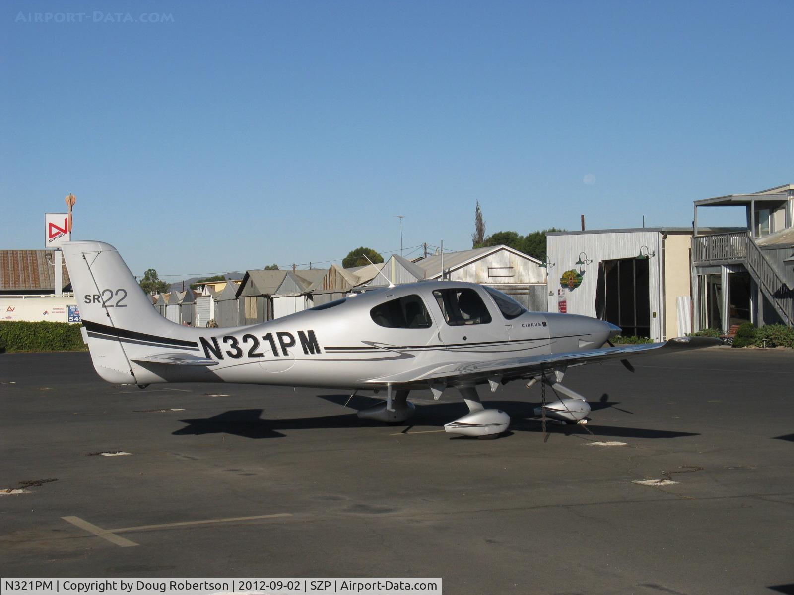 N321PM, 2011 Cirrus SR22 C/N 3827, 2011 Cirrus SR22, Continental IO-550-N 310 Hp, on the transient line