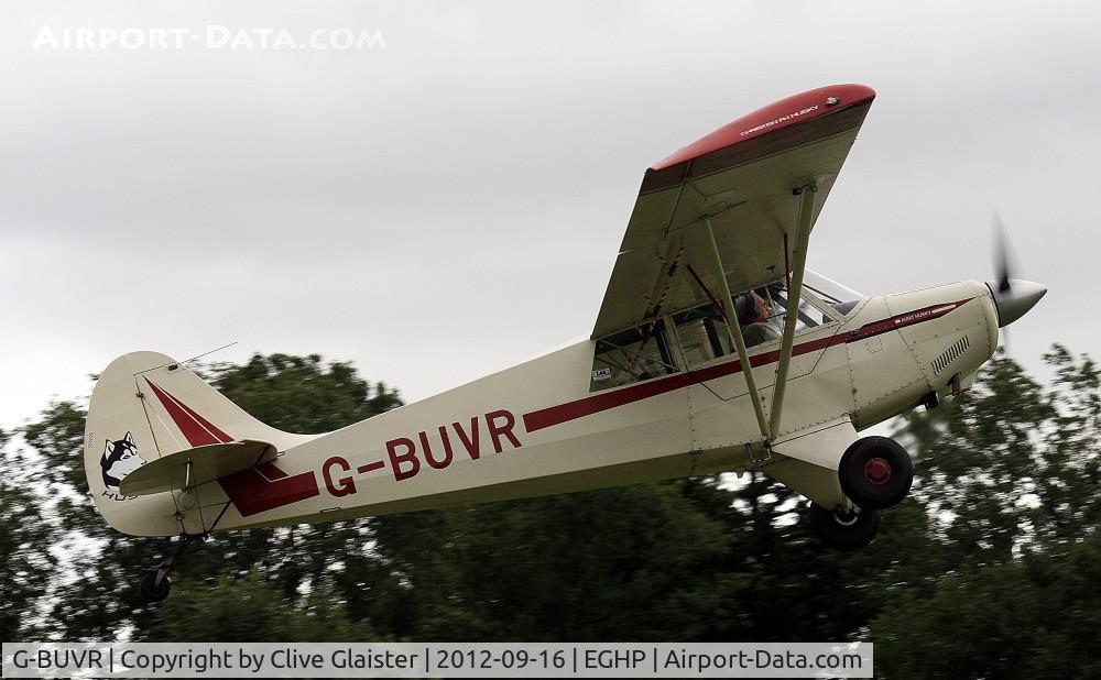 G-BUVR, 1991 Christen A-1 Husky C/N 1162, Originally owned to, STOL Aviation Ltd in 1993 and currently in private hands since January 1996.