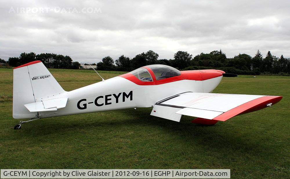 G-CEYM, 2007 Vans RV-6 C/N PFA 181A-14595, Originally owned in private hands in December 2007 and currently in private hands since June 2010.