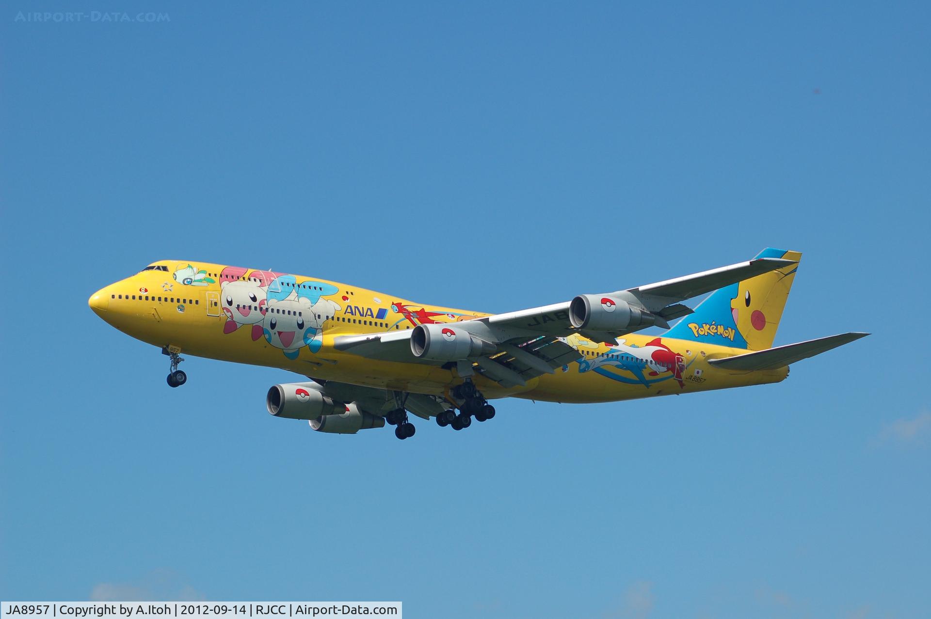 JA8957, Boeing 747-481 C/N 25642, ANA JA8957  