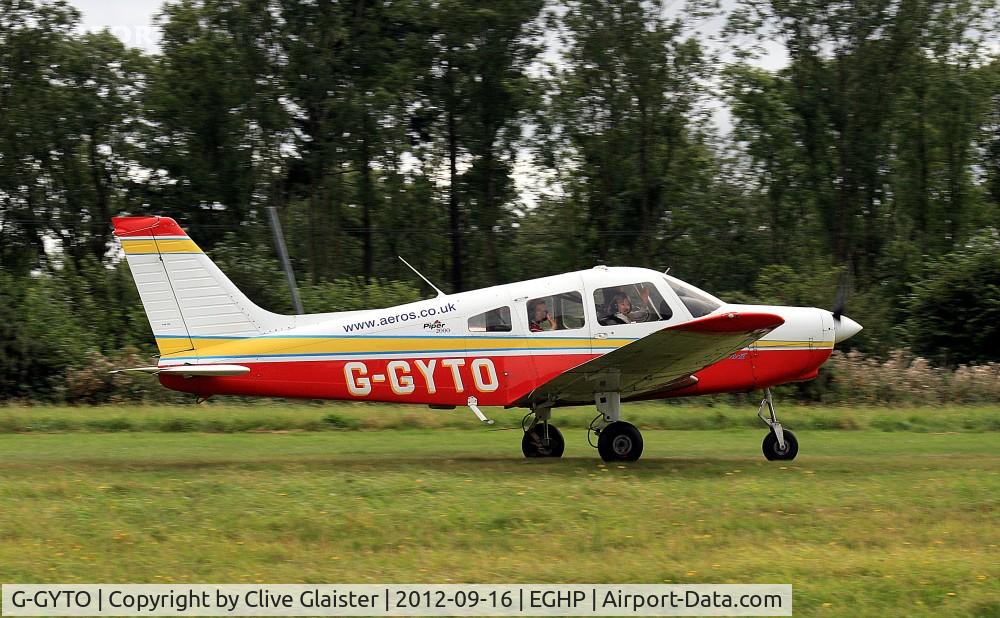 G-GYTO, 2000 Piper PA-28-161 Cherokee Warrior III C/N 2842082, Ex: N160FT > G-GYTO - Originally owned to, Plane Talking Ltd in May 2000 and currently owned to, Smart People Dont Buy Ltd in November 2010.