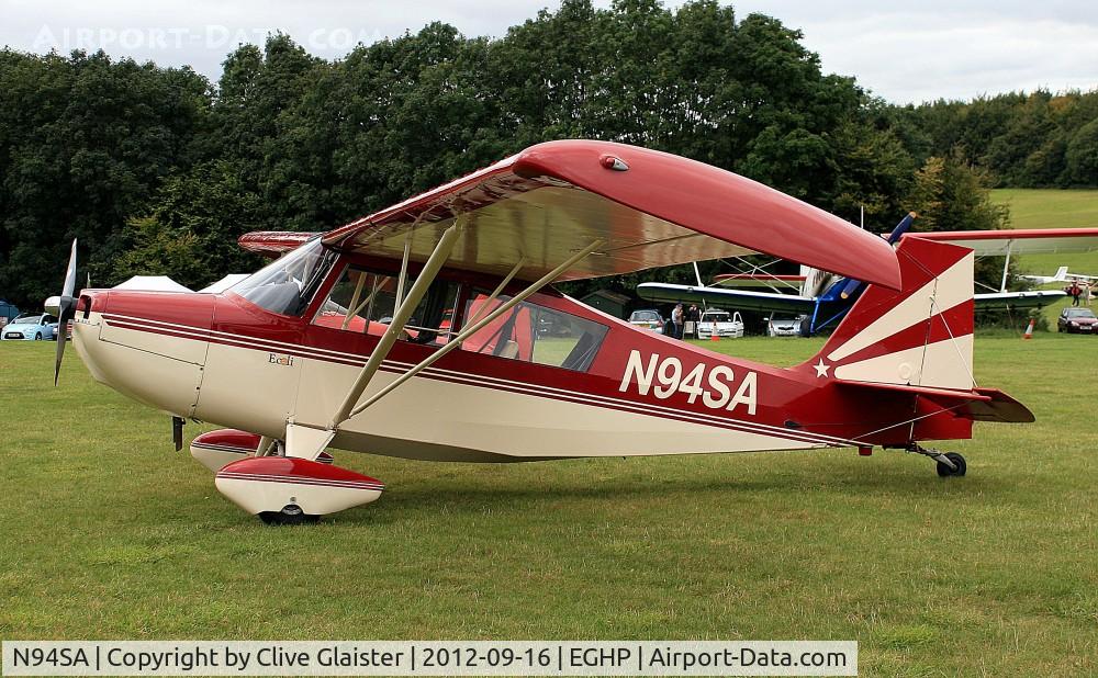 N94SA, 1965 Champion 7ECA Citabria C/N 227, Ex: D-EFLO > OY-AUG > N94SA - Currently owned to, International Air Services Inc Trustee, England.