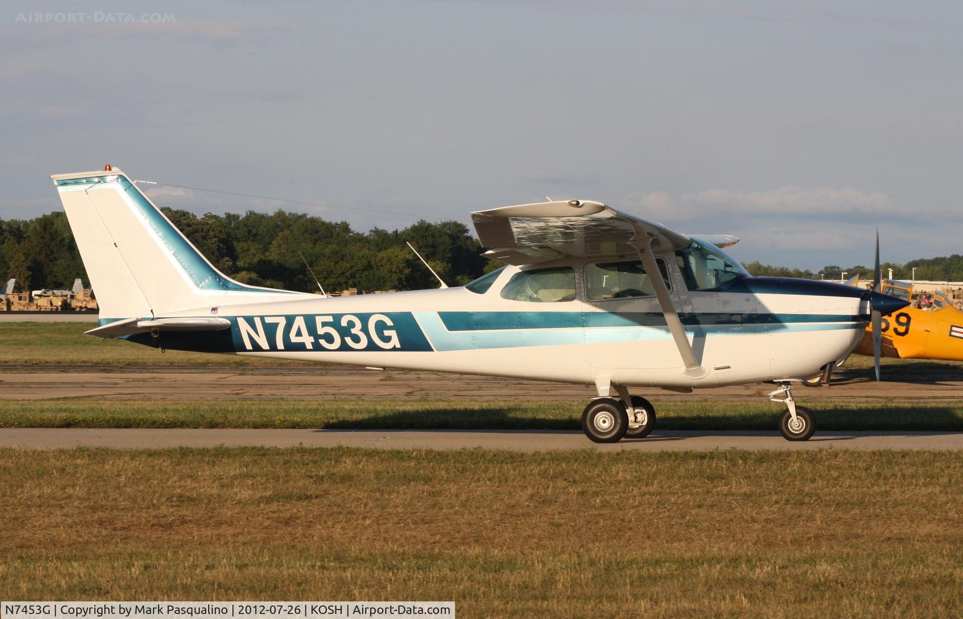 N7453G, 1970 Cessna 172K Skyhawk C/N 17259153, Cessna 172K
