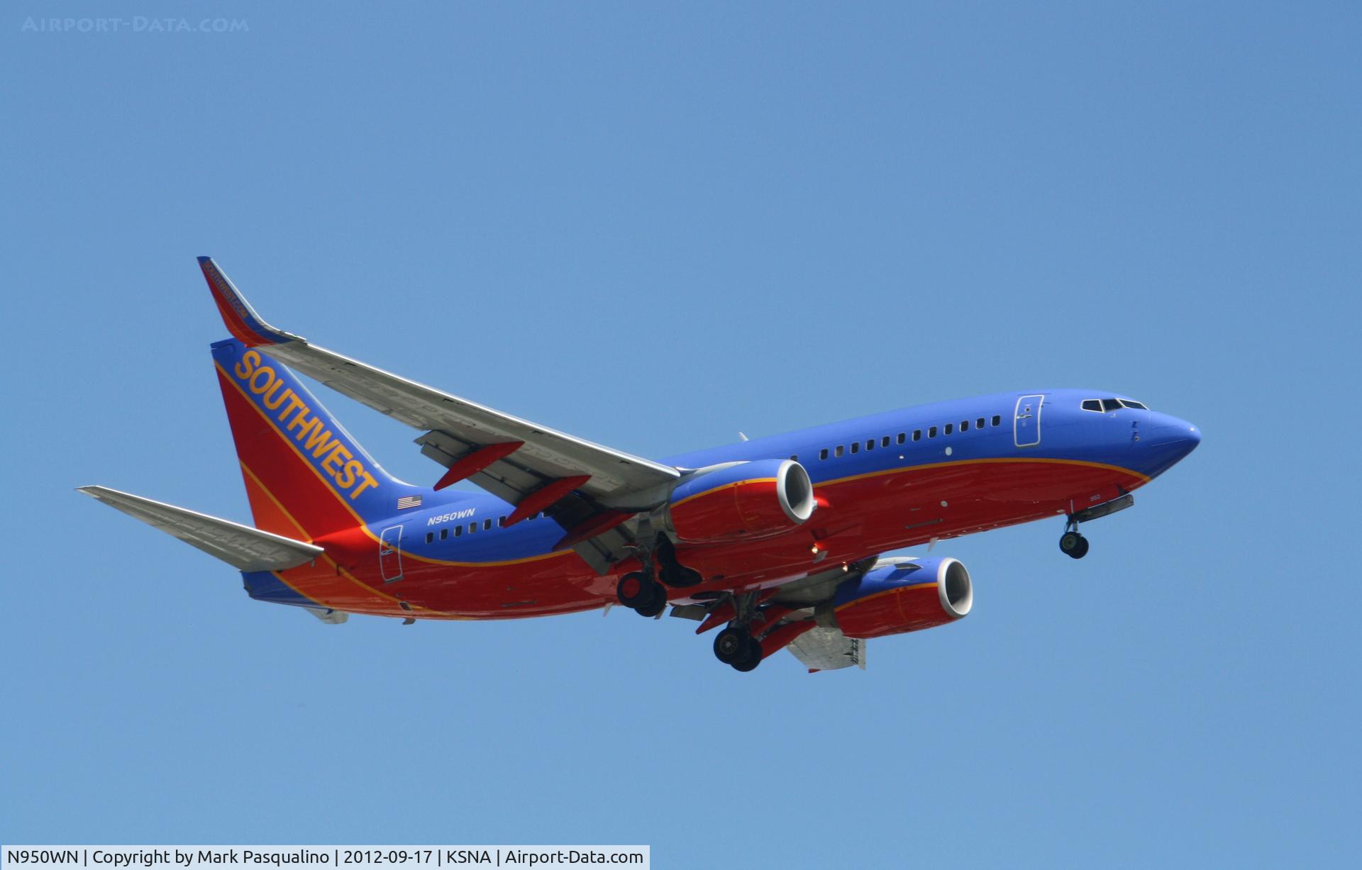 N950WN, 2010 Boeing 737-7H4 C/N 36664, Boeing 737-700