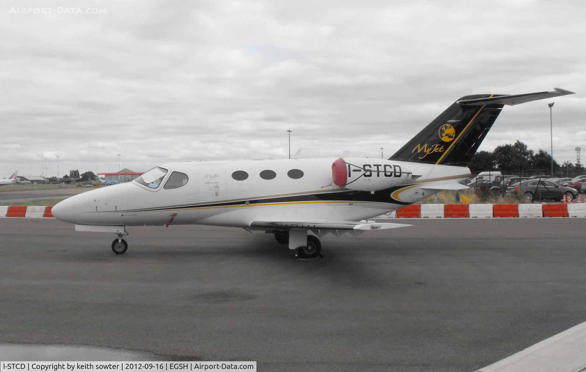 I-STCD, 2010 Cessna 510 Citation Mustang Citation Mustang C/N 510-0361, Parked on the Saxon AIr Ramp