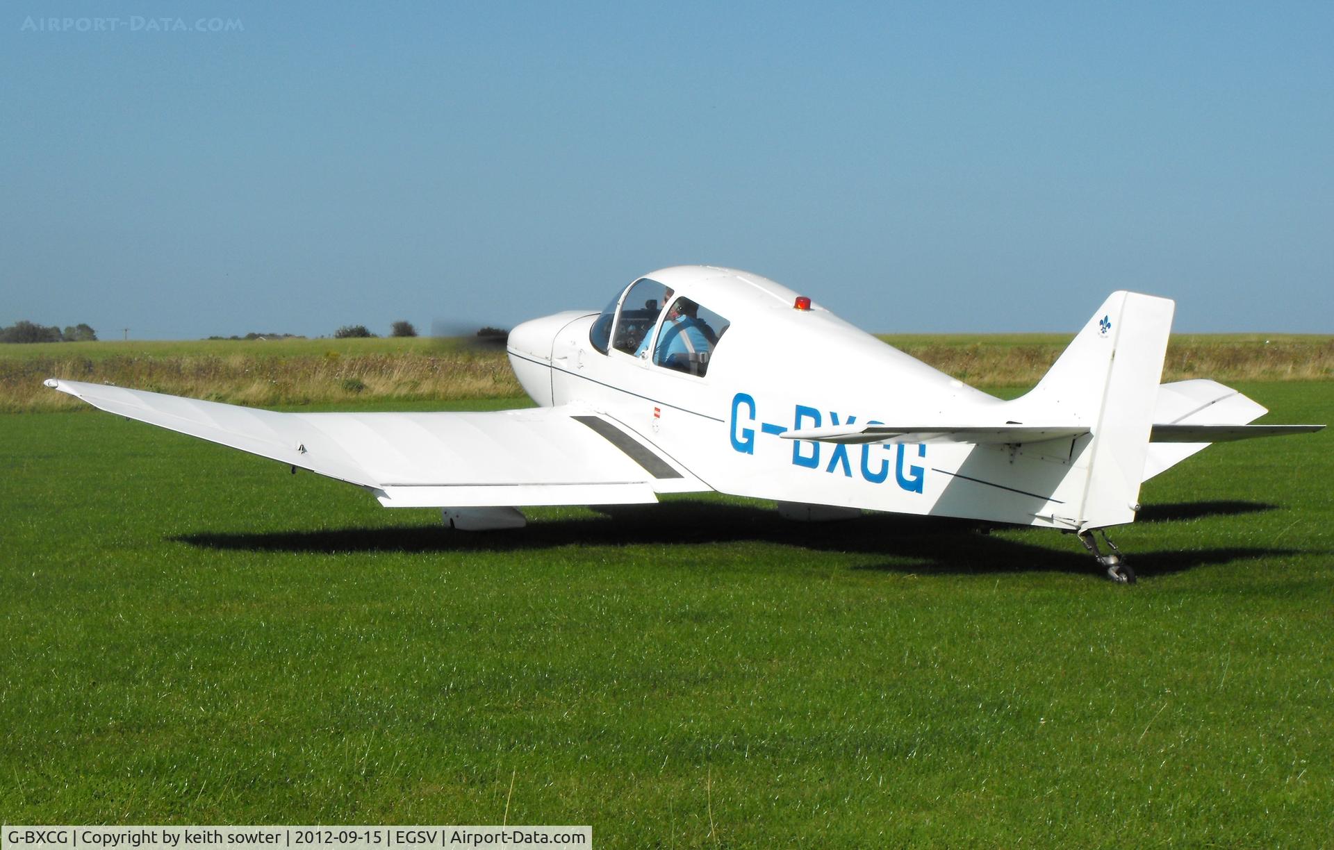 G-BXCG, 1997 Jodel 250  Replica C/N PFA 299-13146, Taxying in for a lunchtime cuppa