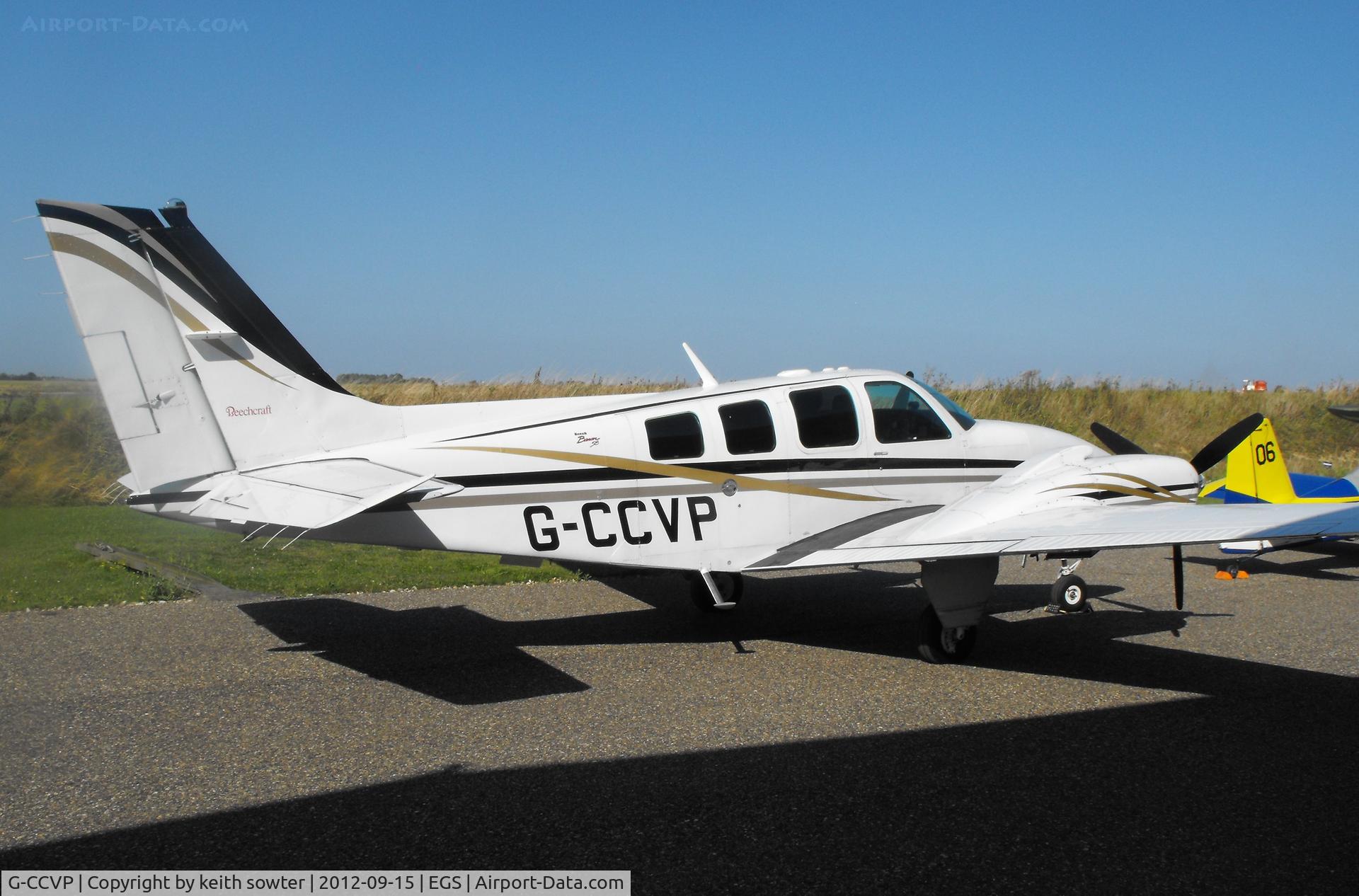 G-CCVP, 2000 Raytheon Aircraft Company 58 C/N TH-1948, Resident aircraft at the time