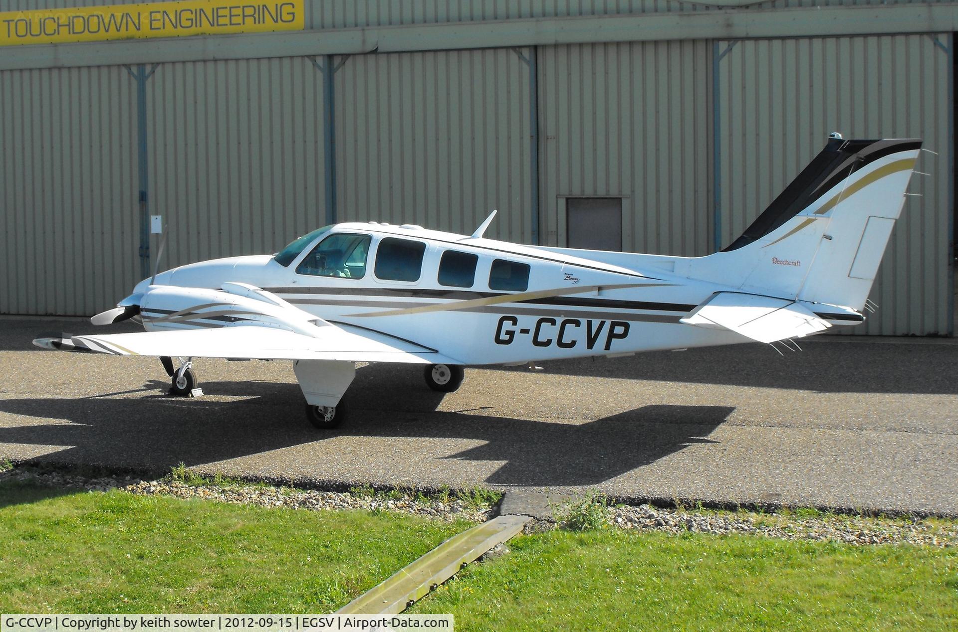 G-CCVP, 2000 Raytheon Aircraft Company 58 C/N TH-1948, Resident aircraft at the time