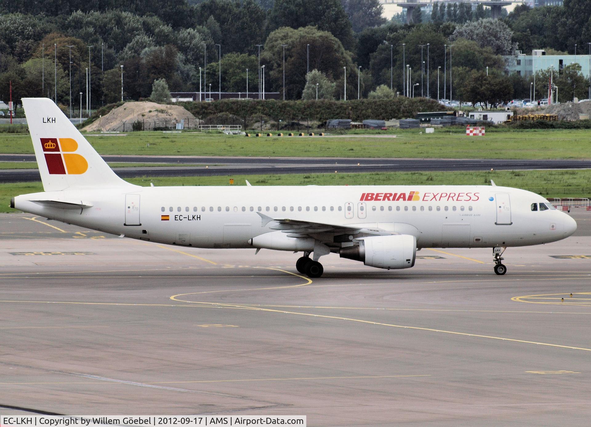 EC-LKH, 1999 Airbus A320-214 C/N 1101, Taxi to runway 24 of Amsterdam Airport (New Colour)