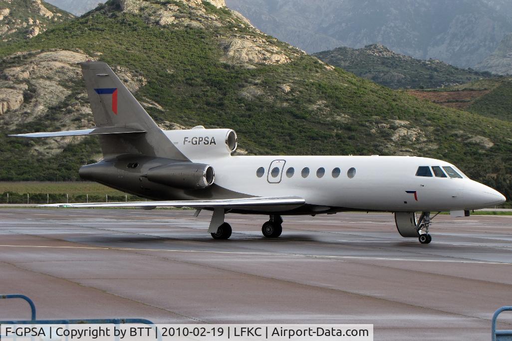 F-GPSA, 1983 Dassault Falcon 50 C/N 123, Aero Services Executive, built in 1984