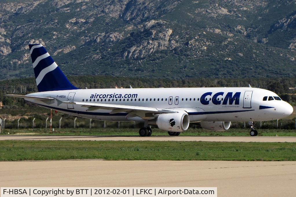 F-HBSA, 2009 Airbus A320-216 C/N 3882, Taxiing for take off on rwy 36